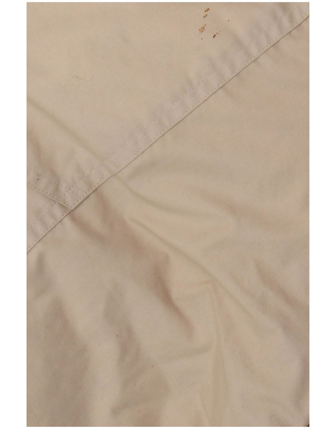 Vintage męski płaszcz ocieplany UK 42 XL, beżowy