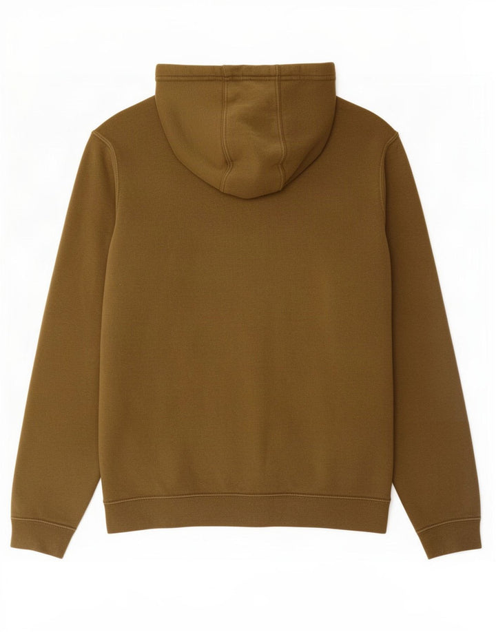 Męski sweter z kapturem i zamkiem Nike, bawełna w kolorze khaki