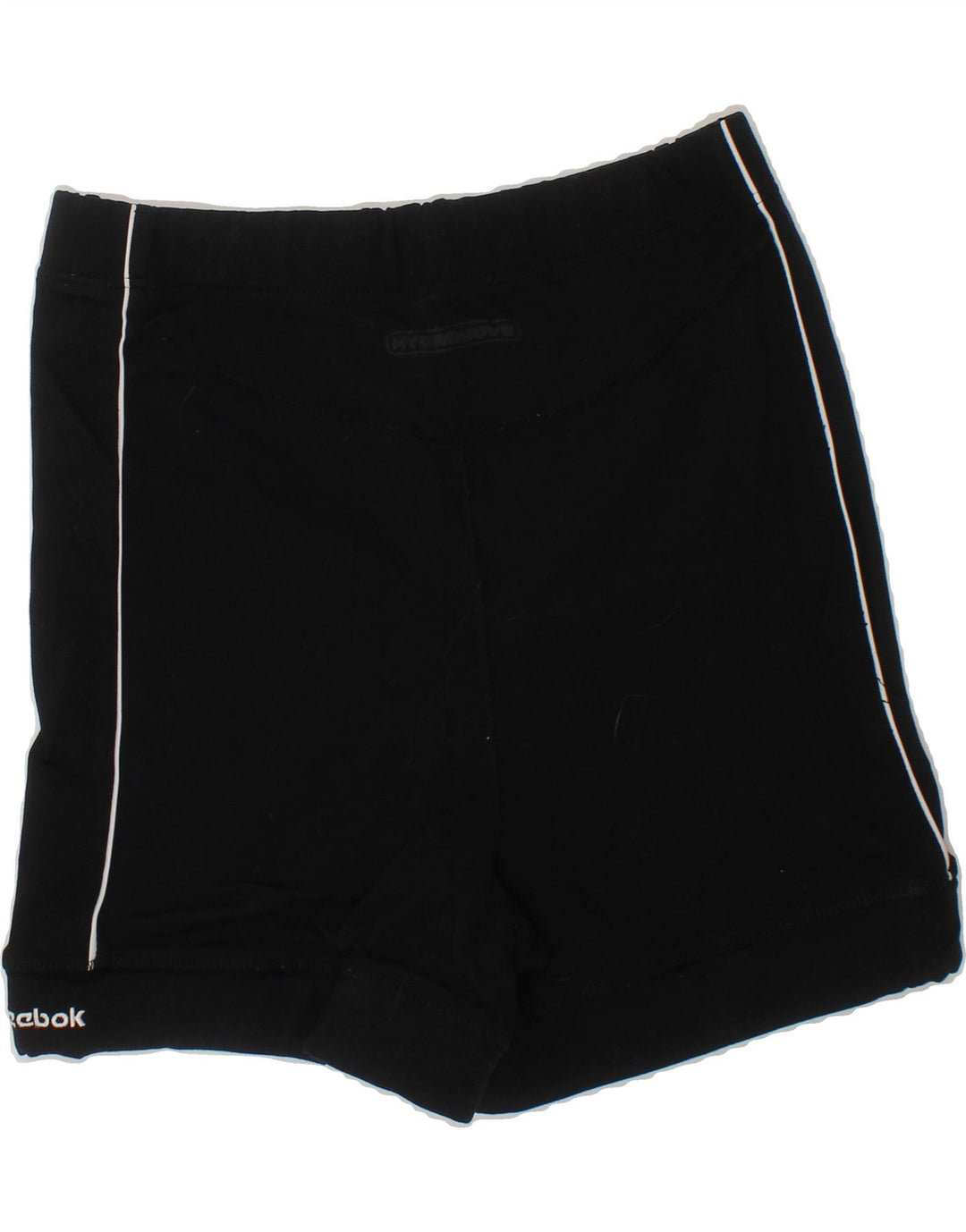 REEBOK Girls Sport Shorts 9-10 Years  Black Vintage Reebok and Second-Hand Reebok from Messina Hembry 