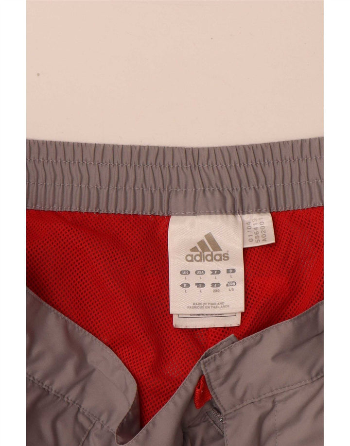 Adidas Męskie Bermudy Spodenki Duże W36 Szary Poliester