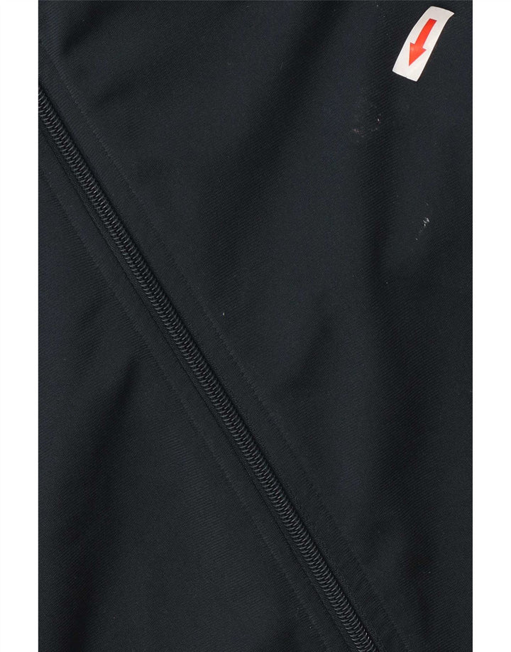 Damska bluza dresowa Adidas UK 12/14 Średni granatowy poliester