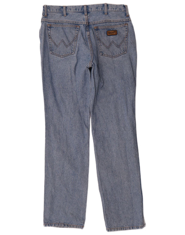 Męskie proste dżinsy WRANGLER W32 L33 niebieskie
