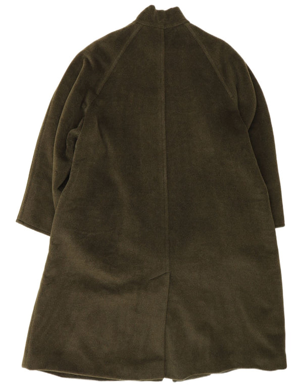Płaszcz damski Max Mara UK 12, średnia, dziewicza wełna khaki