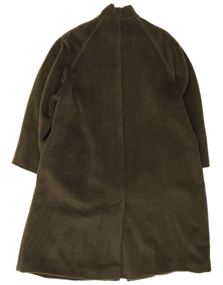 Płaszcz damski Max Mara UK 12, średnia, dziewicza wełna khaki