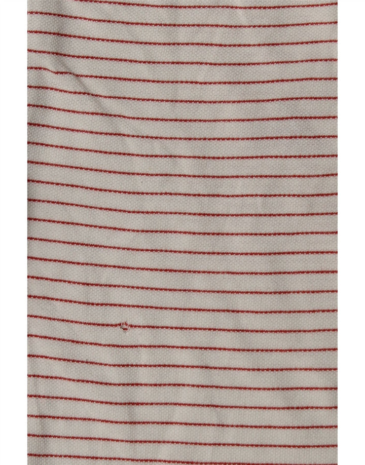 Męska koszulka polo LEVI'S w średnie białe prążki