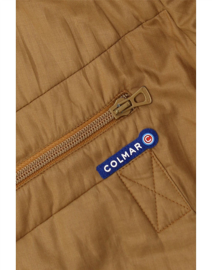 COLMAR Mens Bomber Jacket UK 40 Large Brown Vintage Colmar and Second-Hand Colmar from Messina Hembry 