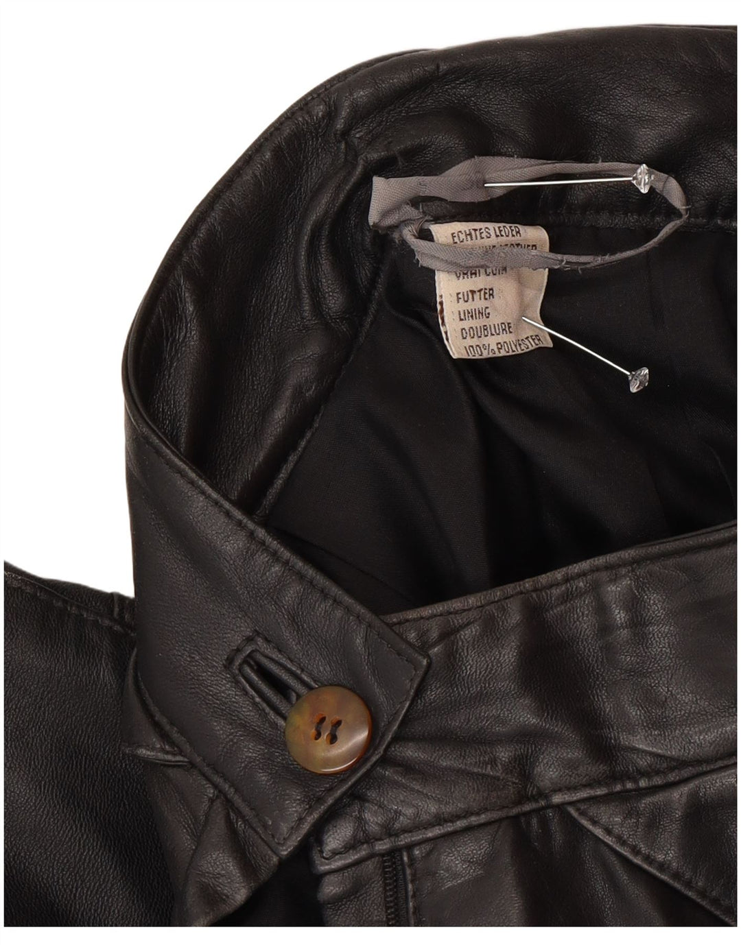 Vintage damskie spodnie z wysokim stanem EU 36 Small W26 L30 czarne