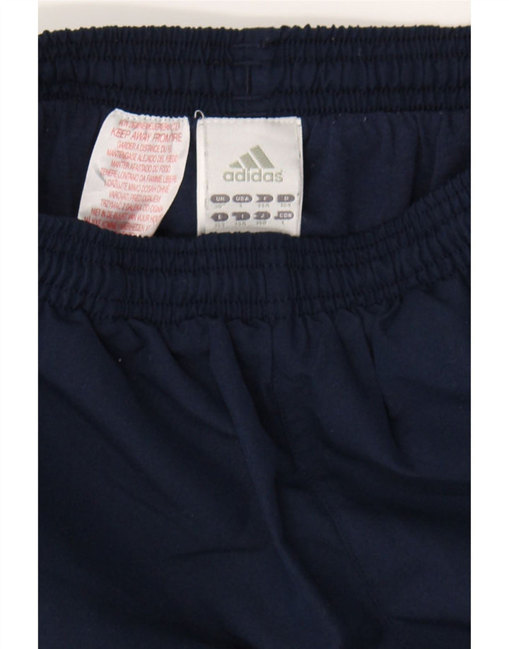 ADIDAS Mens Tracksuit Trousers Large Navy Blue Polyester Vintage Adidas and Second-Hand Adidas from Messina Hembry 