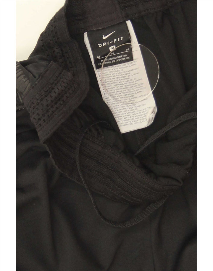 Damskie spodnie dresowe Nike Dri Fit UK 12, średni czarny poliester