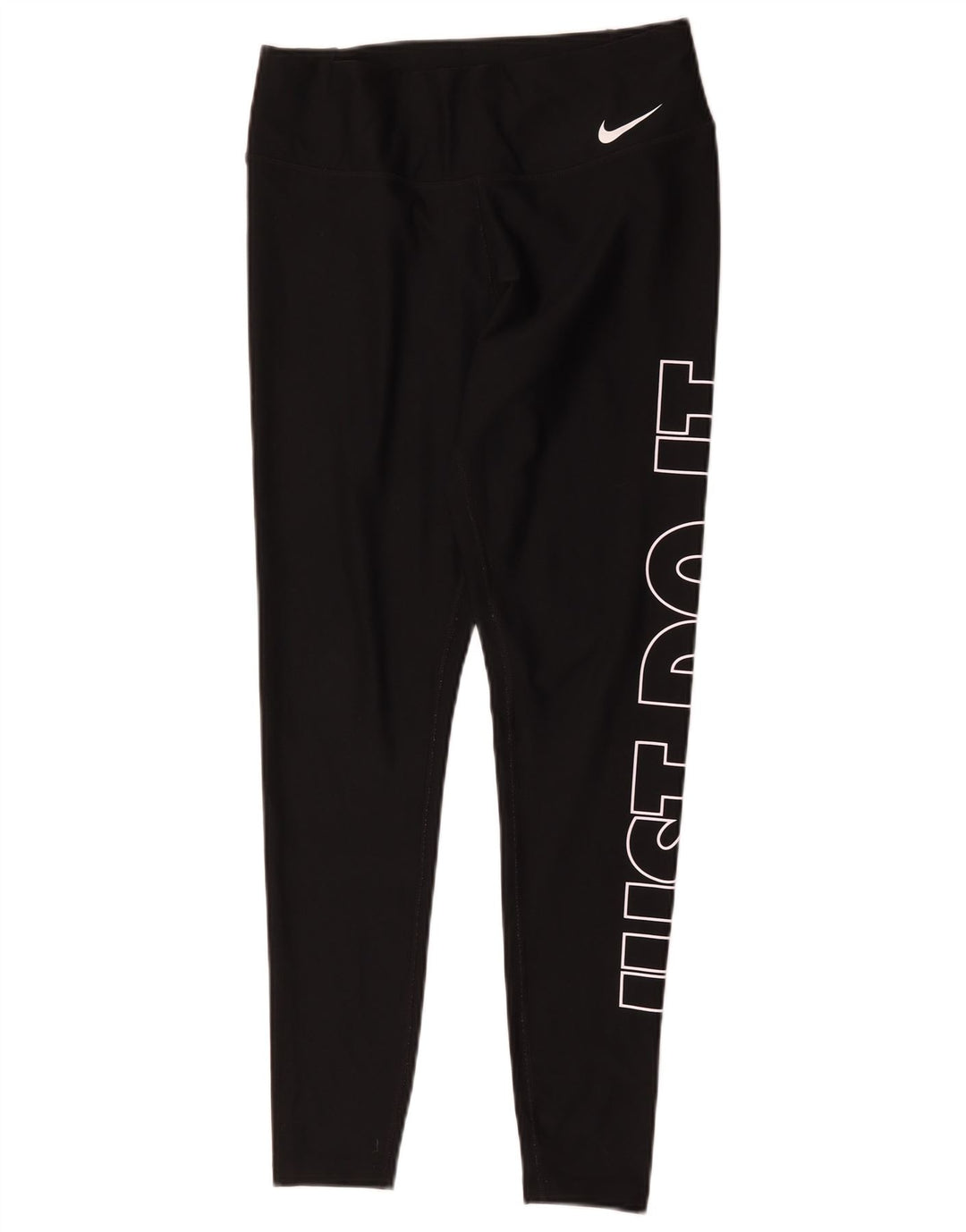 Damskie legginsy Nike Dri Fit Graphic UK 14, średni czarny poliester