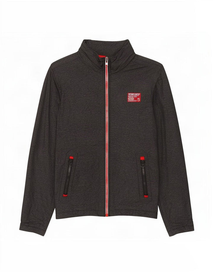 Męska kurtka wiatrówka Superdry UK 36 Small, szary nylon