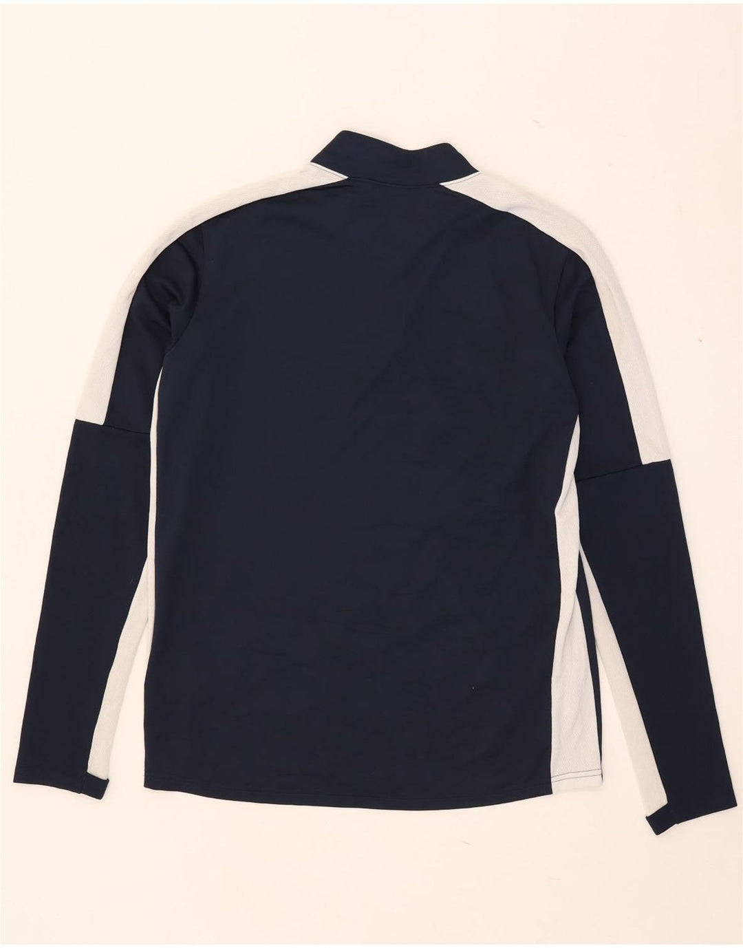 Męski dres Nike Dri Fit z pulowerem, średni granatowy kolor blokowy