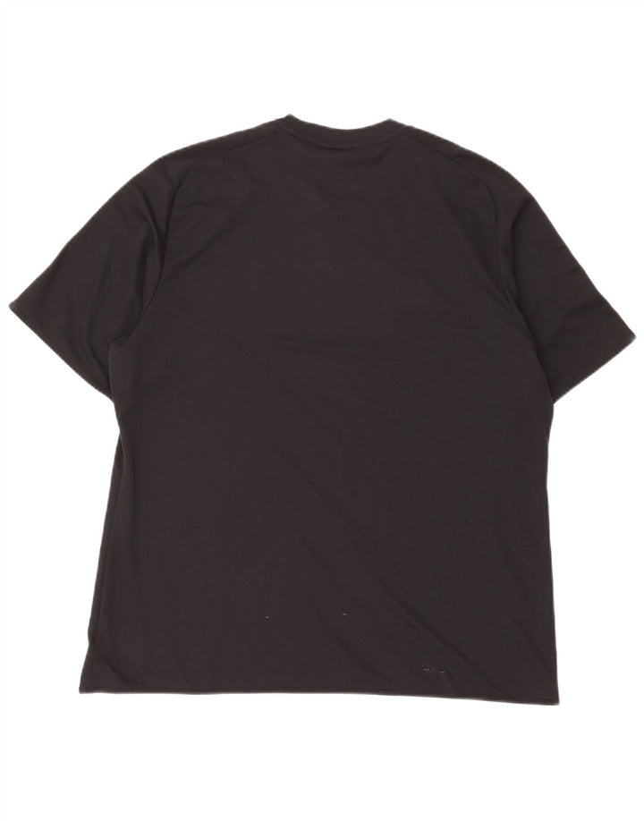 Adidas Męska koszulka Climalite Top XL Czarny poliester