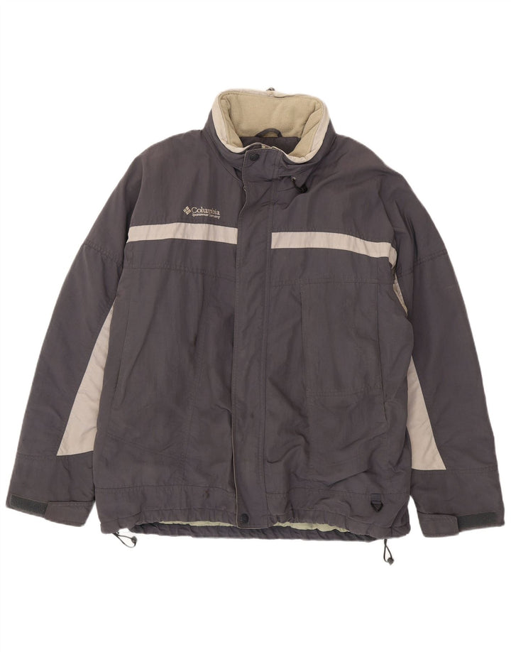 Męska kurtka wiatrówka Columbia UK 42 XL w kolorze szarym