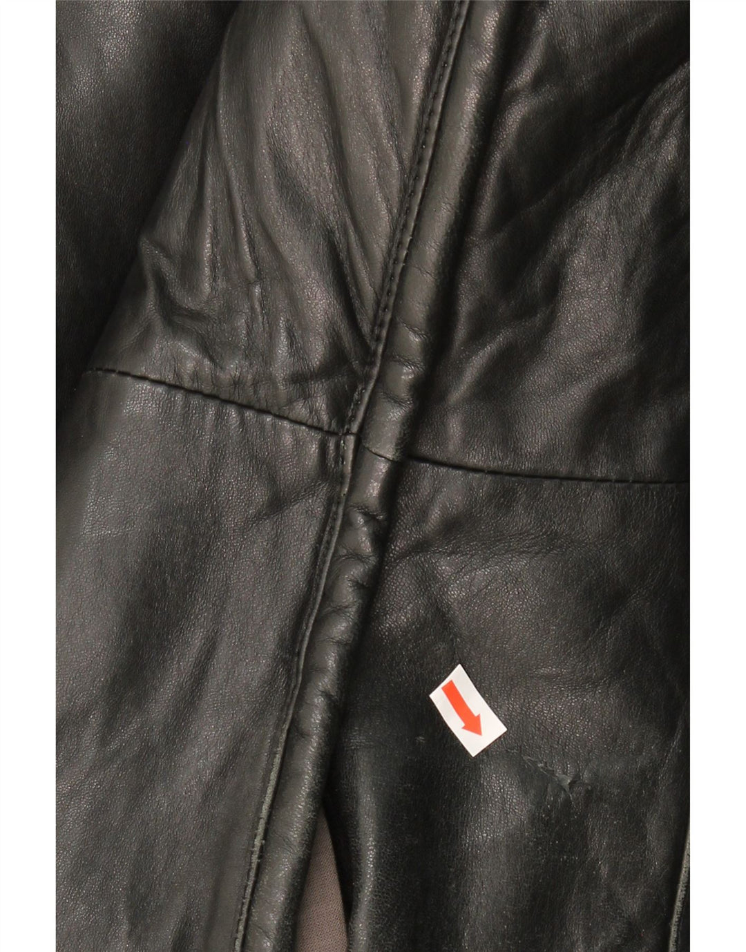 MICHEL Womens Leather Jacket IT 44 Medium Black Leather Vintage Michel and Second-Hand Michel from Messina Hembry 