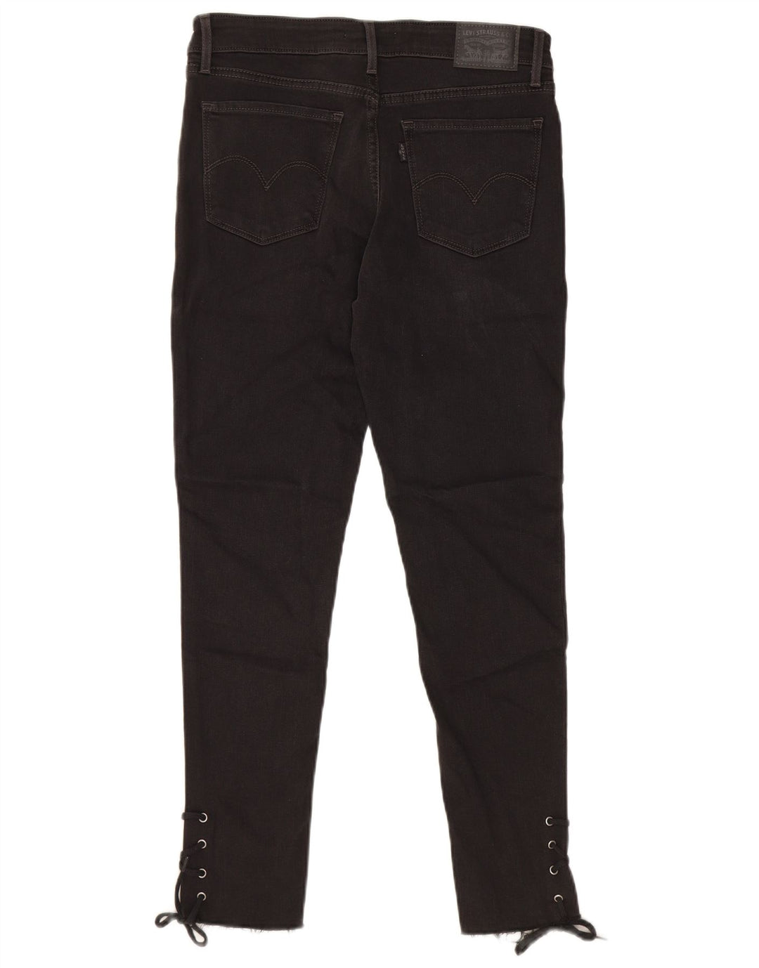 Damskie jeansy LEVI'S 711 Skinny W28 L27 Czarna bawełna