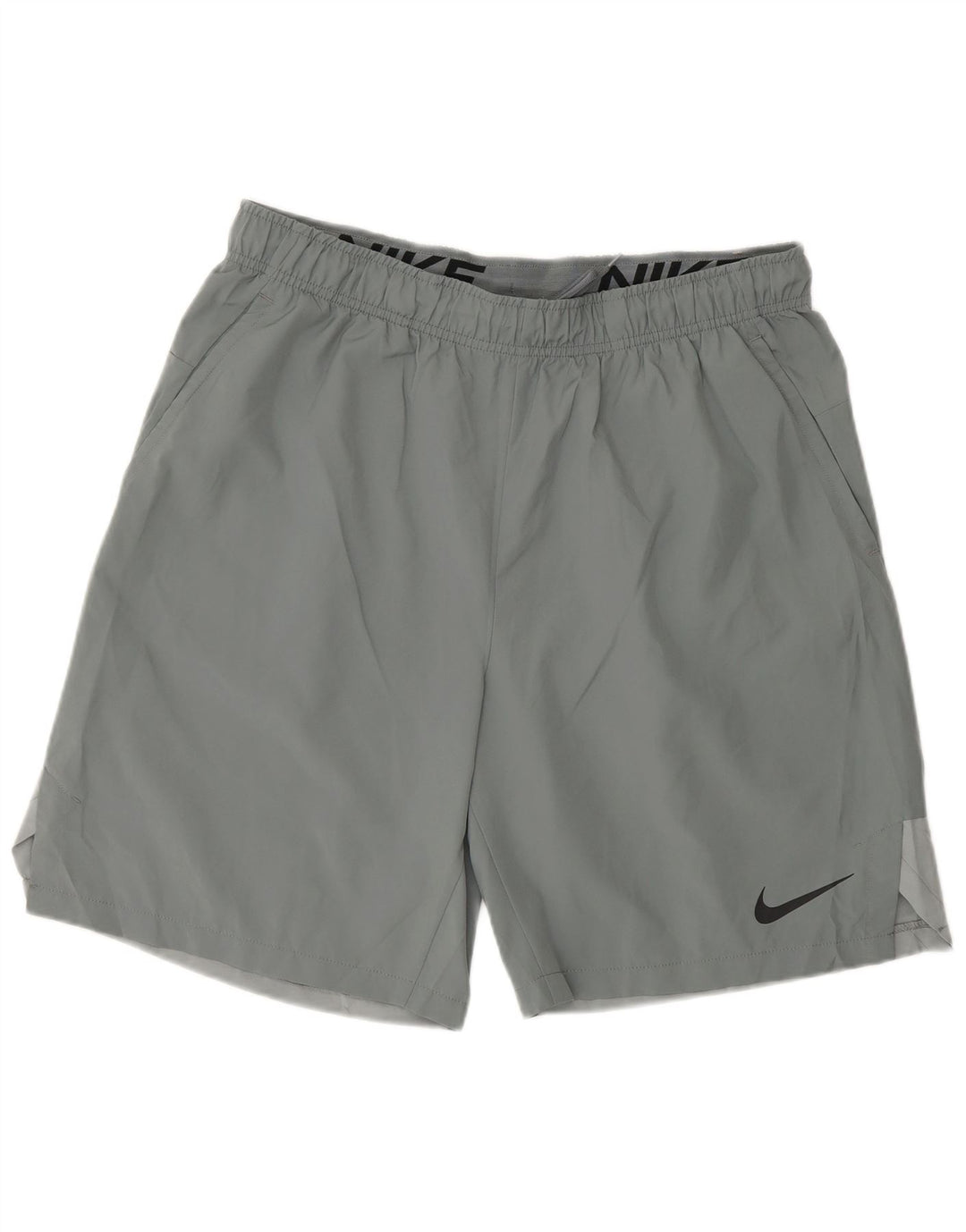 Męskie spodenki sportowe Nike Dri Fit, duże, szare, z poliestru