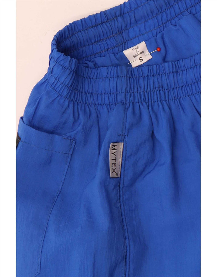 Męskie spodnie dresowe w stylu vintage, małe, niebieskie