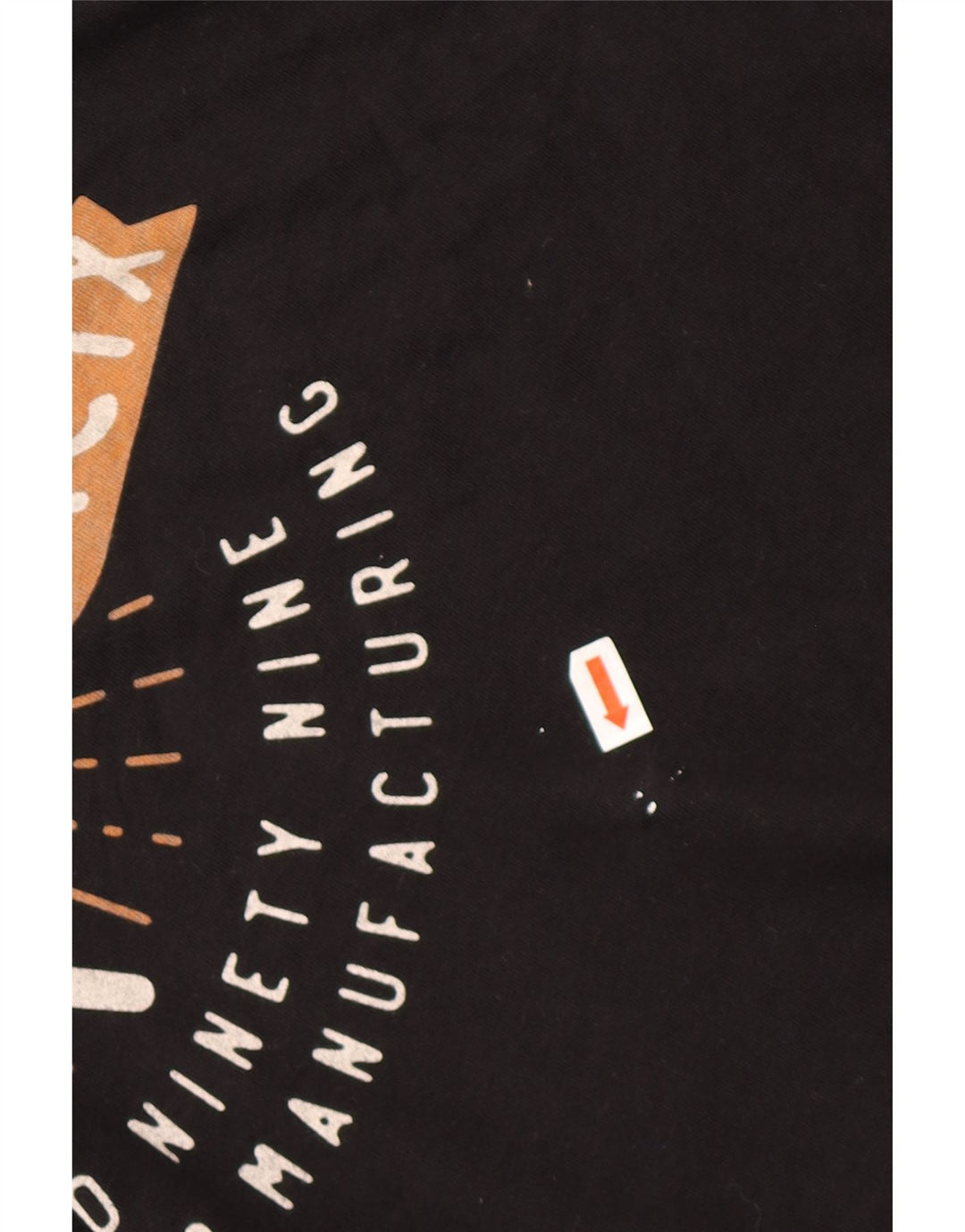 Męska koszulka z grafiką HURLEY, góra XL, czarna, bawełniana