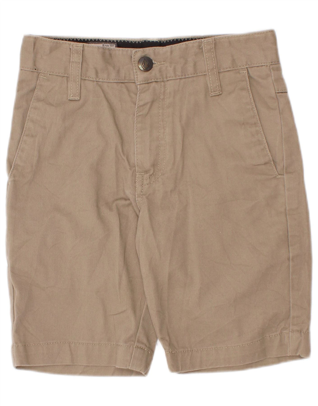 Szorty chłopięce Volcom Chino 7-8 lat W22 beżowa bawełna