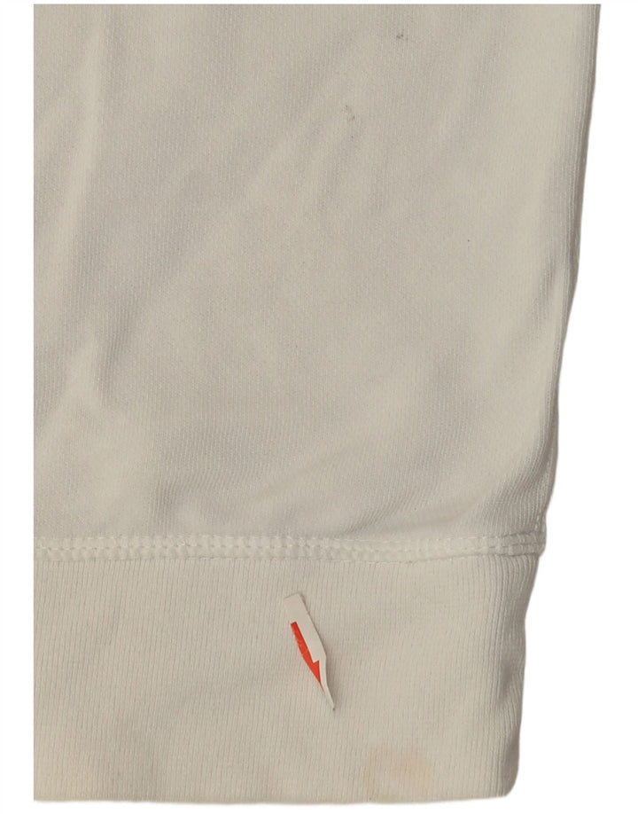 Męska bluza Wrangler, mała, biała, z blokami kolorów