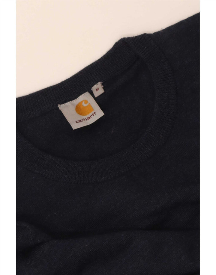 Sweter męski Carhartt z okrągłym dekoltem, średni granatowy