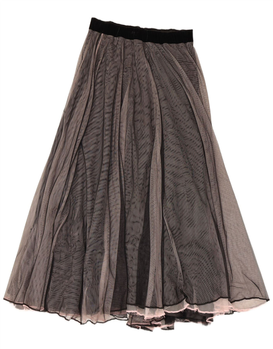 GABI LAUTON Rozkloszowana spódnica damska EU 40 Średnia W28 Czarny poliester