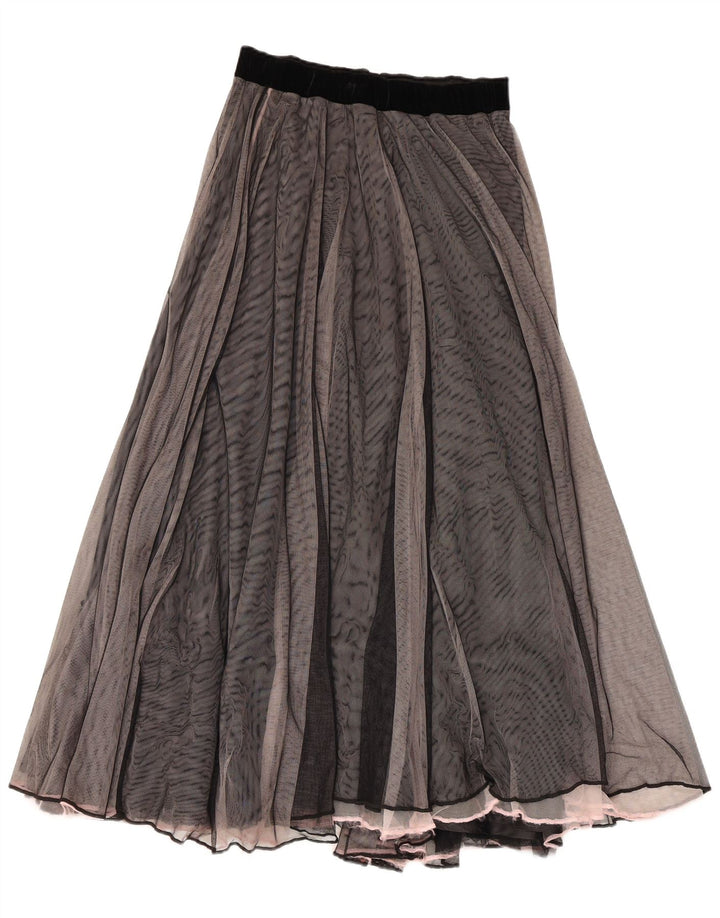 GABI LAUTON Rozkloszowana spódnica damska EU 40 Średnia W28 Czarny poliester