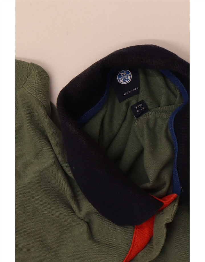 Męska koszulka polo North Sails, mała, khaki