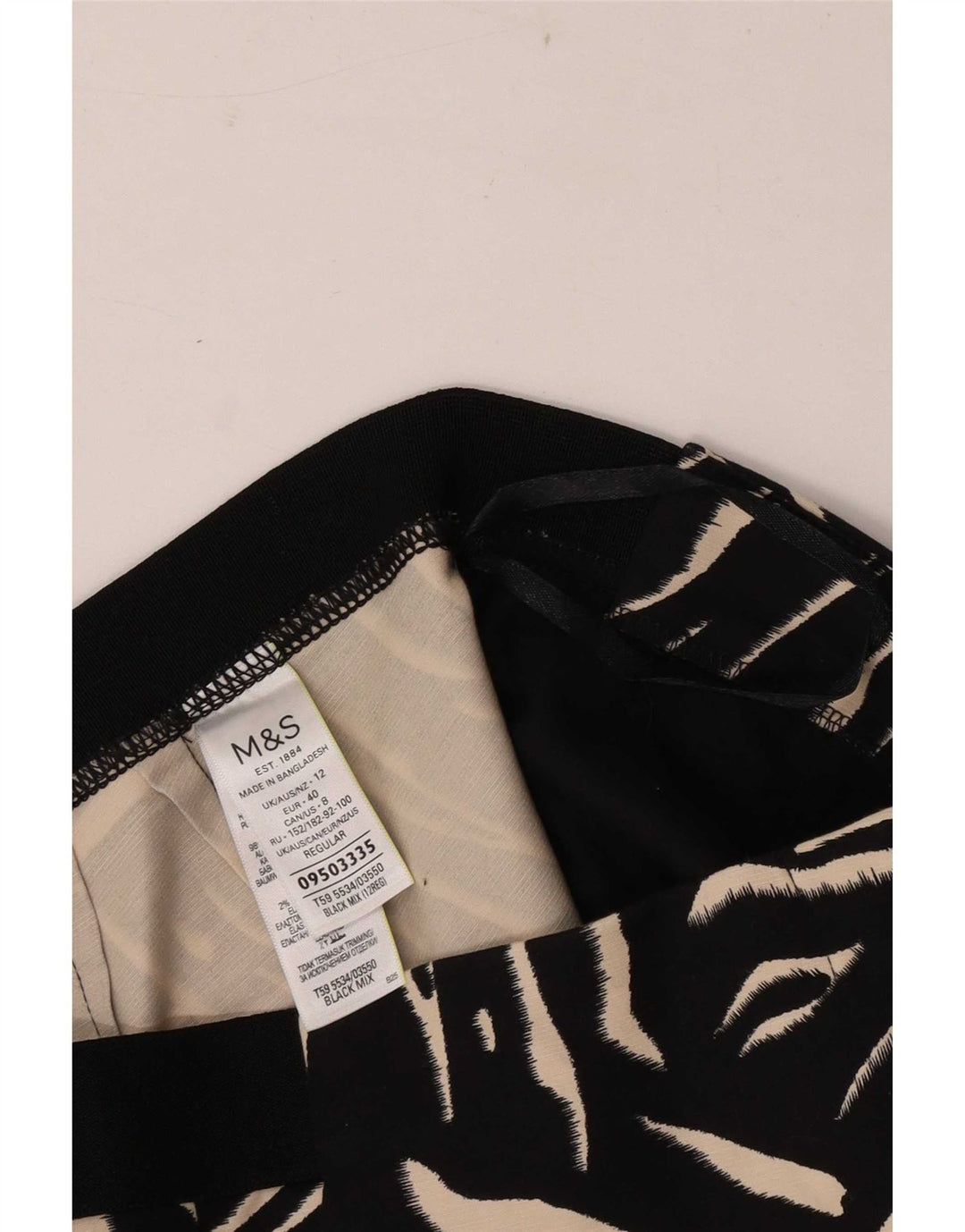 Spodnie damskie Capri Marks & Spencer UK 12 Medium W30 L21 Czarne