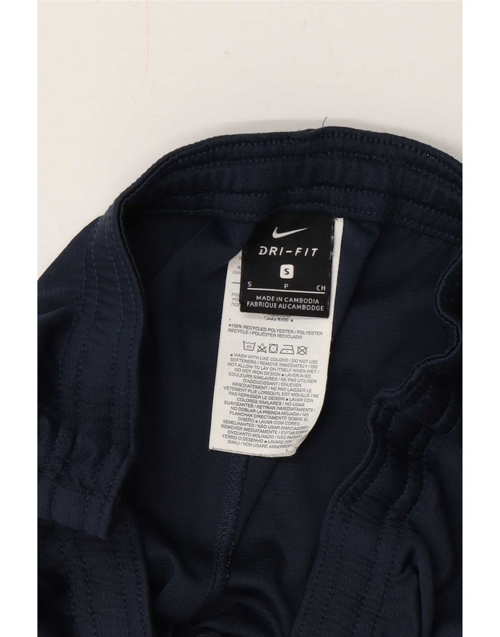 Męskie spodenki sportowe Nike Dri Fit, małe, granatowe, poliestrowe