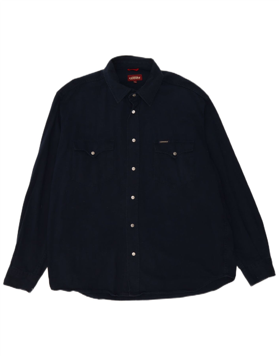 Koszula męska CARRERA XL, bawełniana, granatowa