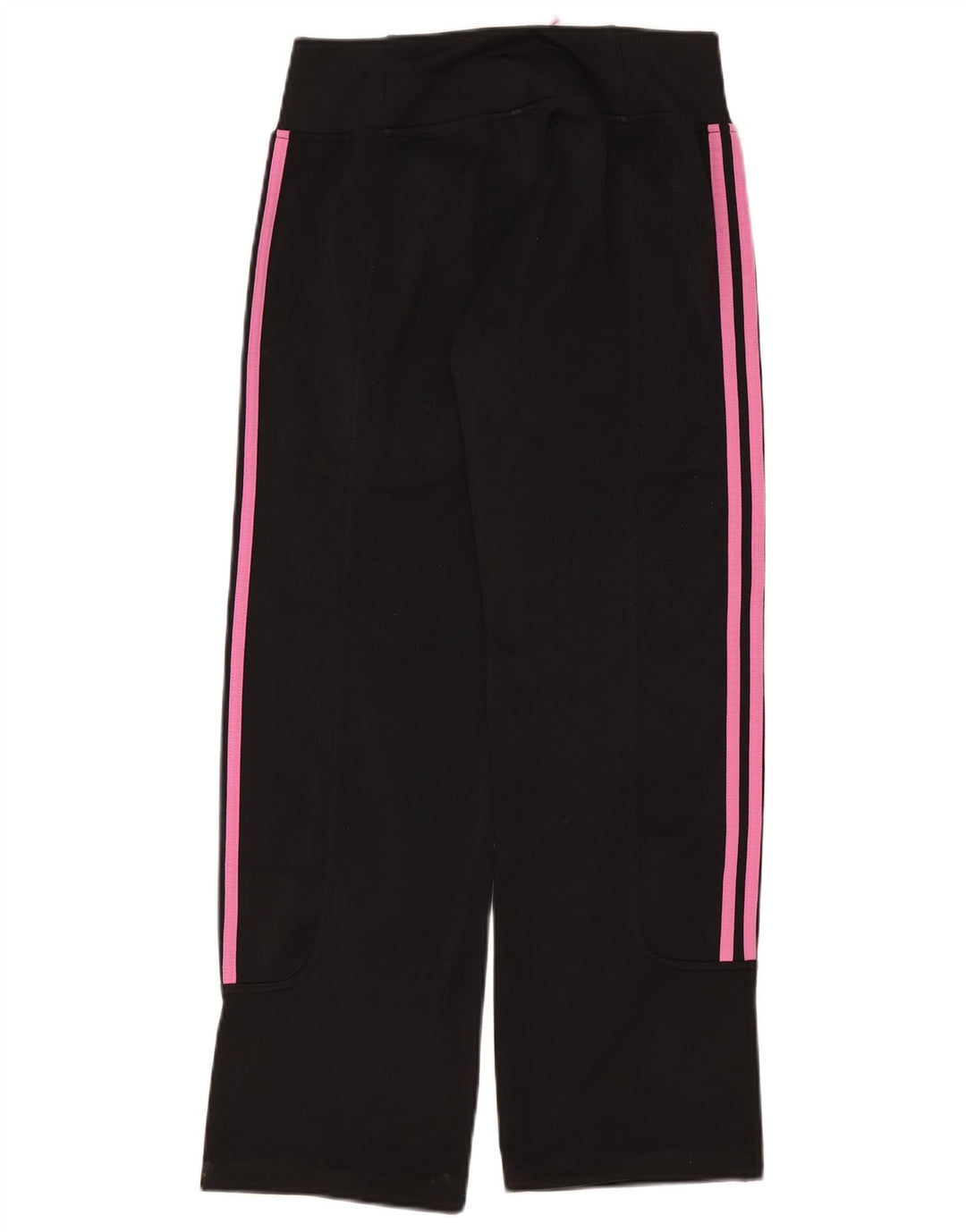 Damskie spodnie dresowe Adidas UK 10, małe, czarne, poliestrowe
