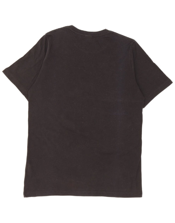 Męski T-shirt z grafiką Nike, duży, czarny, bawełniany