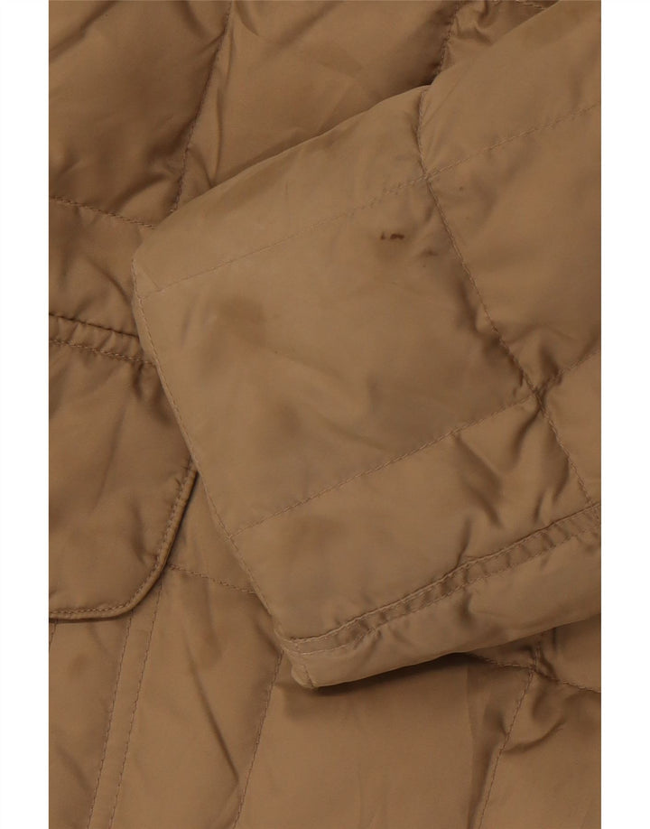 SERGIO TACCHINI Męska ocieplana kurtka UK 38 Średni Beż