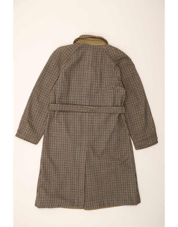 Męski dwustronny płaszcz vintage IT 48 Medium Khaki