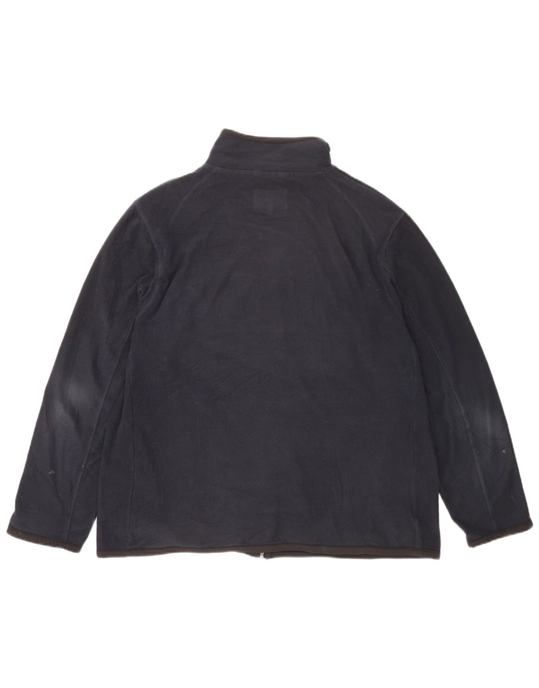 Męska kurtka polarowa Marks & Spencer UK 42 XL, granatowa, poliestrowa