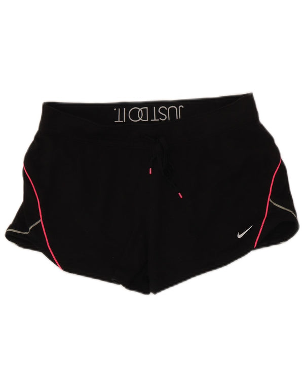 Damskie spodenki sportowe Nike Dri Fit Graphic UK 14, średnia czarna bawełna