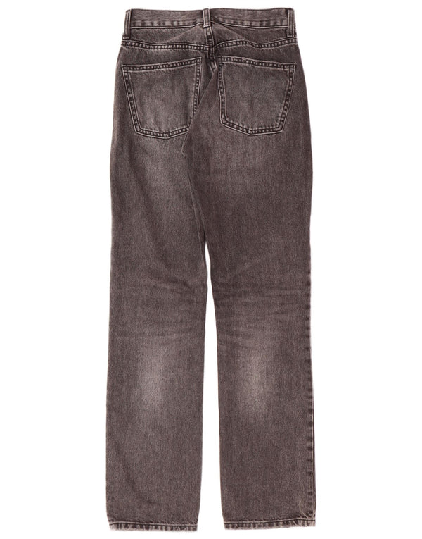 Damskie jeansy proste Zara o regularnym kroju EU 34 2XS W24 L30 Szary klasyczny