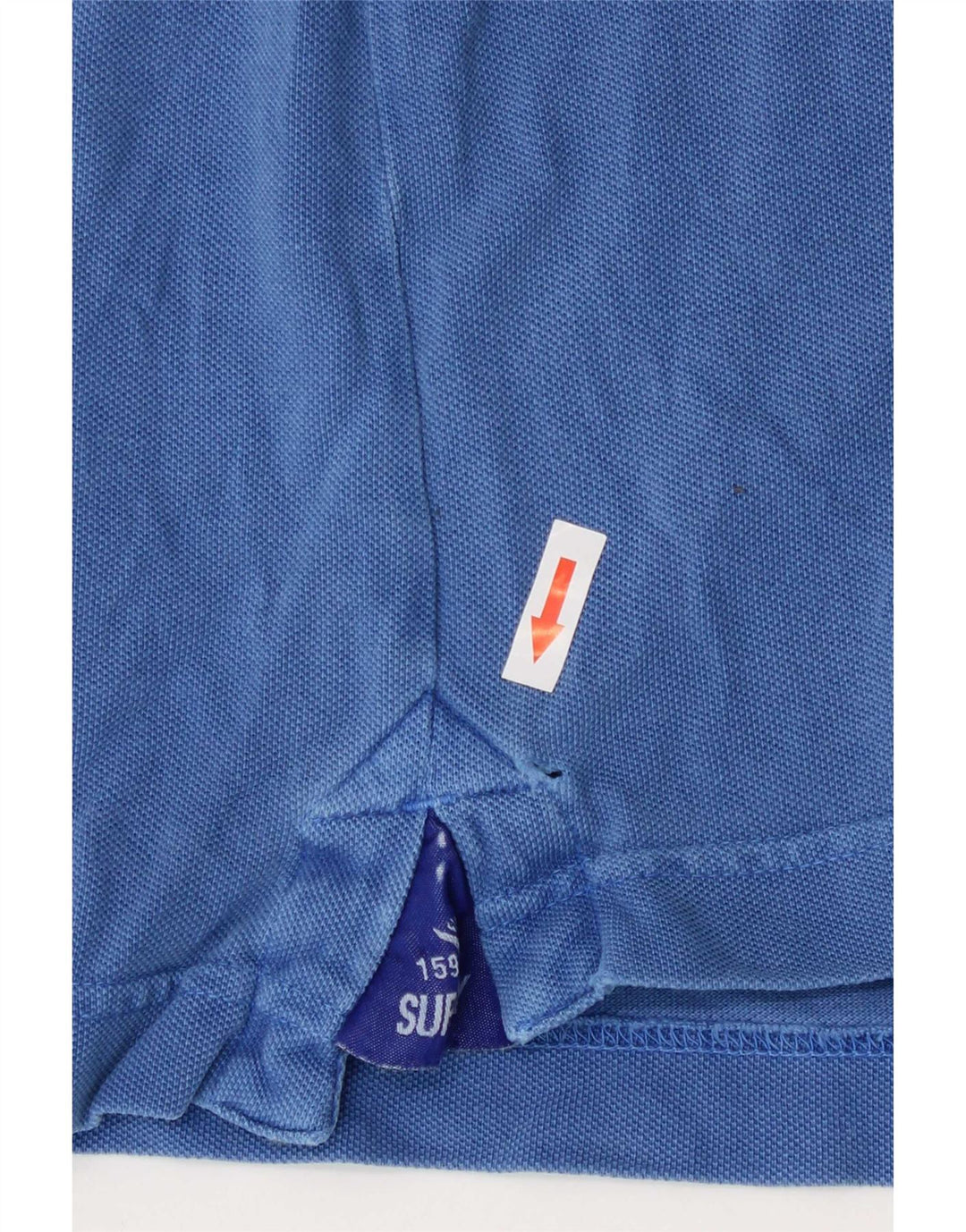 Męska koszulka polo Superdry w kolorze średnioniebieskim
