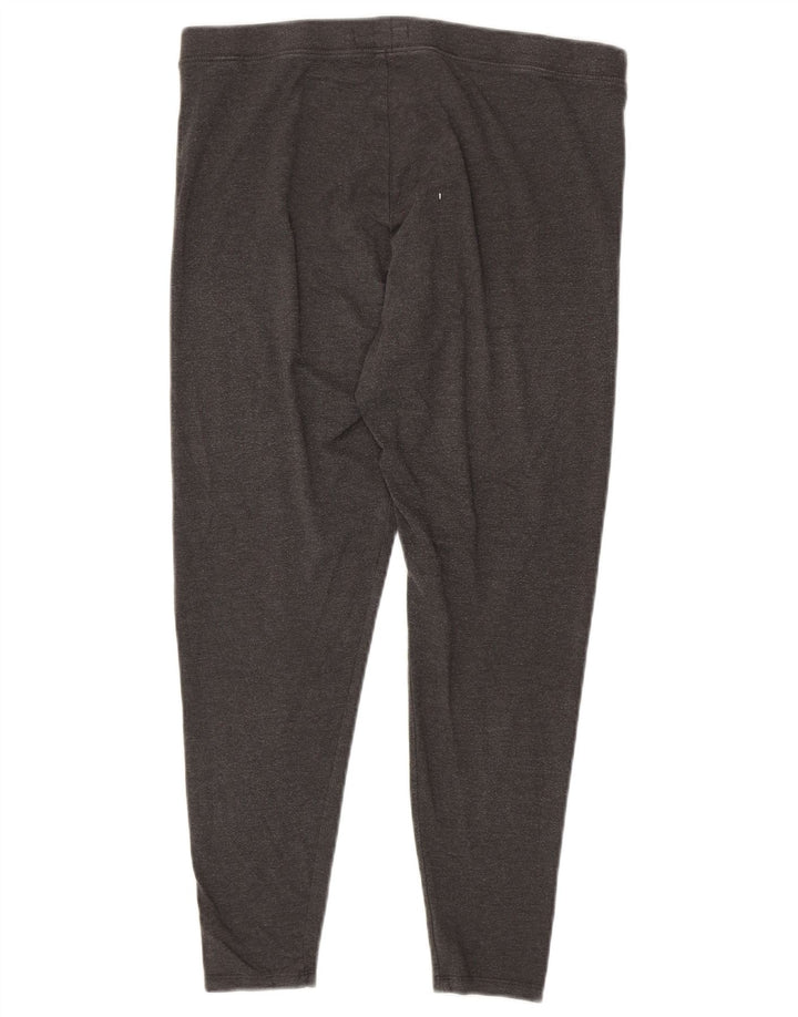Damskie legginsy Marks & Spencer UK 16, duże, szare, bawełniane