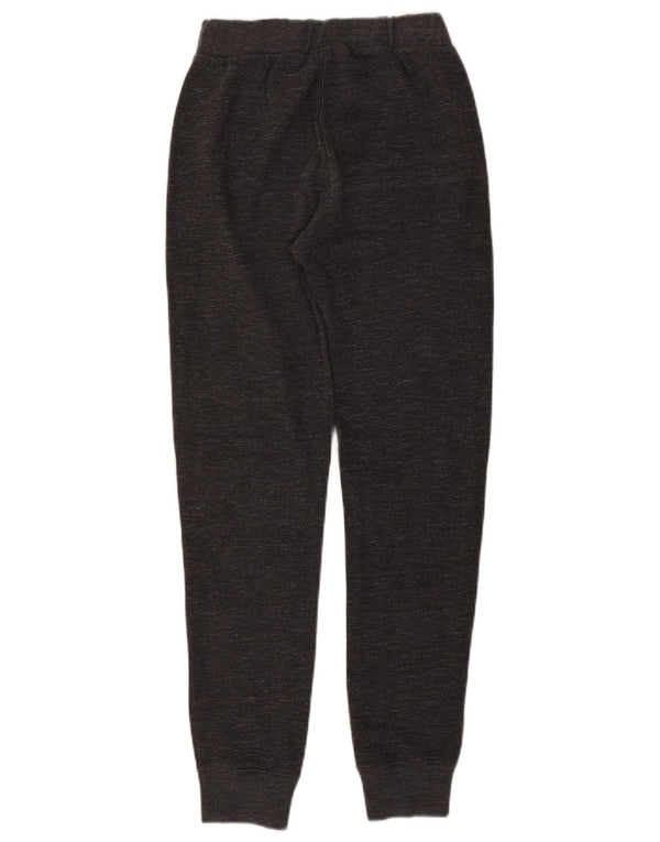 CHAMPION Womens Tracksuit Trousers Joggers UK 8 Small  Grey Flecked Cotton
