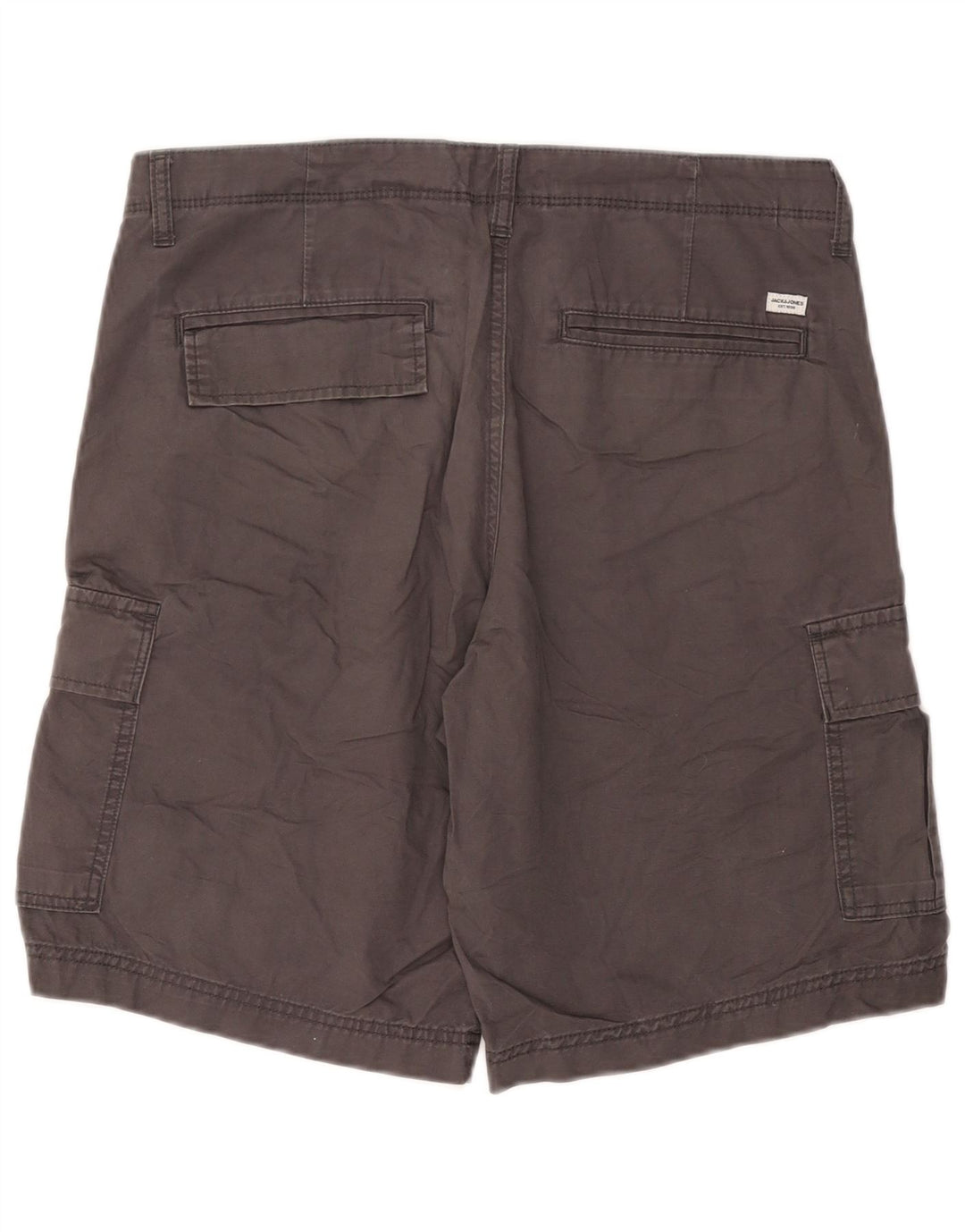 Męskie spodenki cargo Jack & Jones, duże W36, szara bawełna