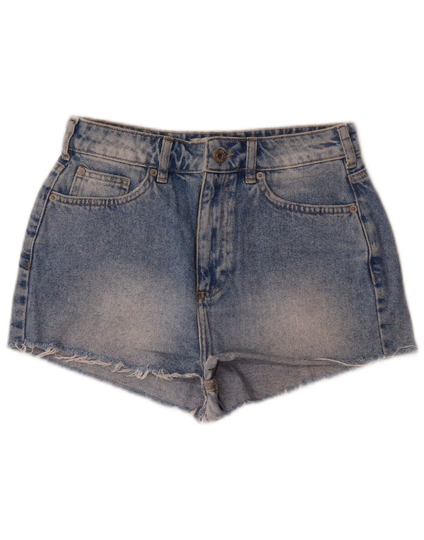 Damskie spodenki jeansowe Jack Wills Salcombe z wysokim stanem UK 8 Small W28 Blue