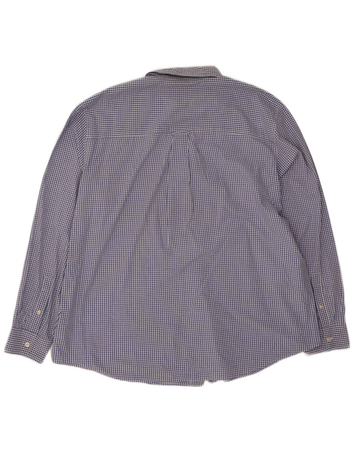 Koszula męska Chaps 2XL, bawełniana niebieska kratka
