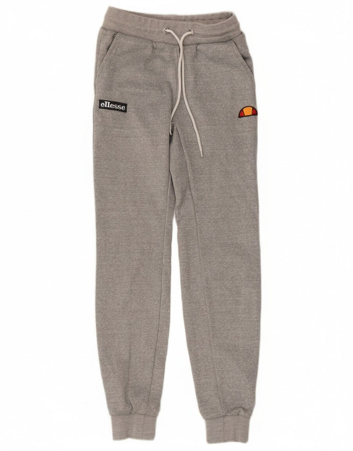 Damskie spodnie dresowe Ellesse Joggers UK 4 XS Szary poliester
