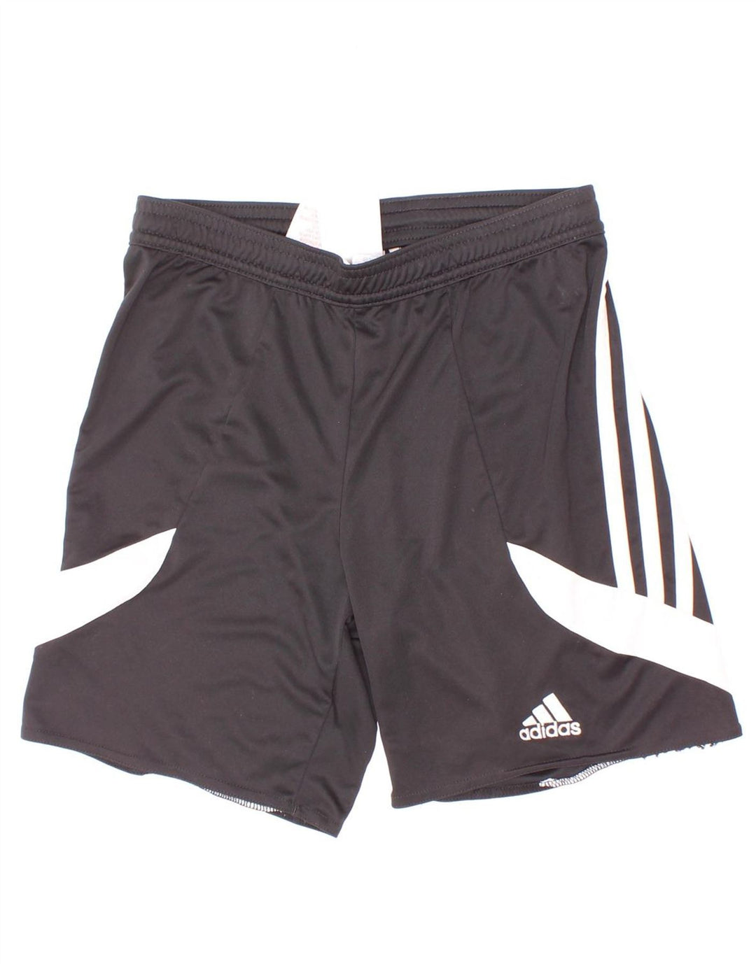 Chłopięce spodenki sportowe Adidas 9-10 lat Średni czarny poliester z blokami kolorów