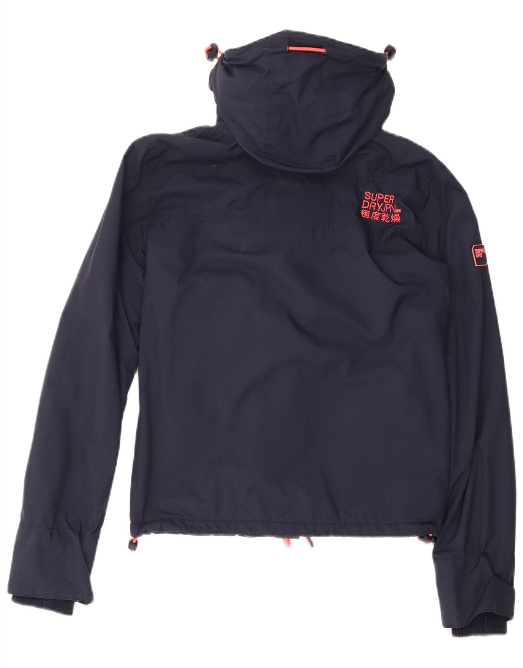 SUPERDRY Damska wiatrówka oversize UK 6 XS granatowa