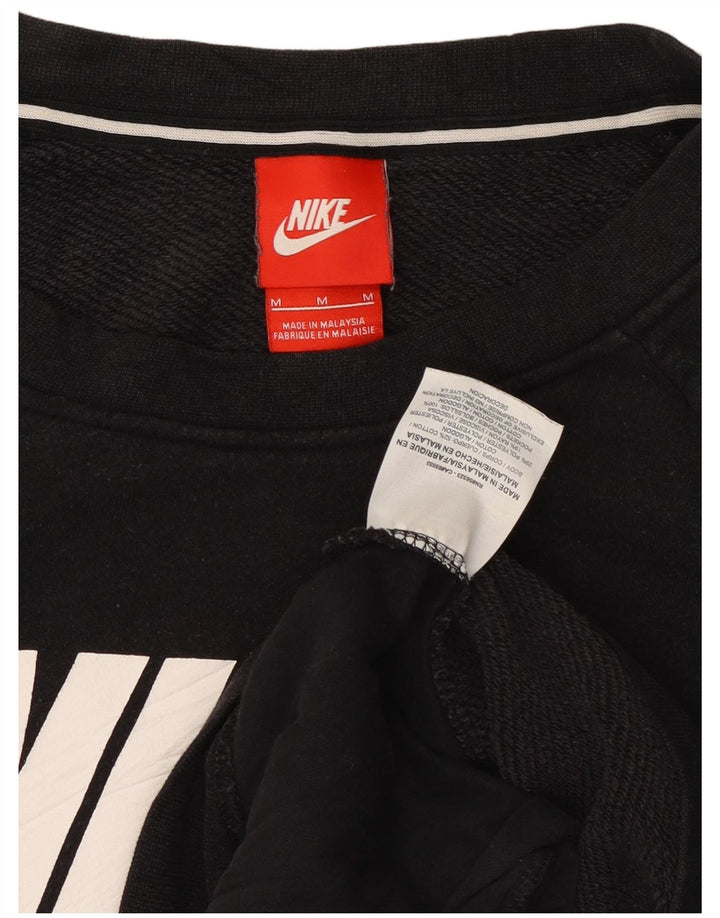 Damska bluza z grafiką Nike, UK 14, średnia czerń