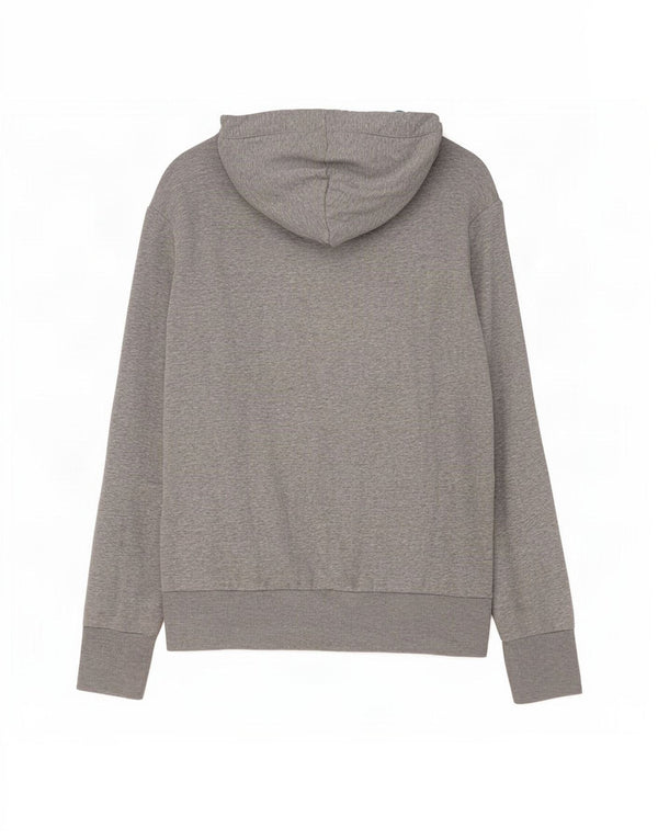 Damski sweter Puma z grafiką i zamkiem błyskawicznym UK 16, duży, szary, bawełniany